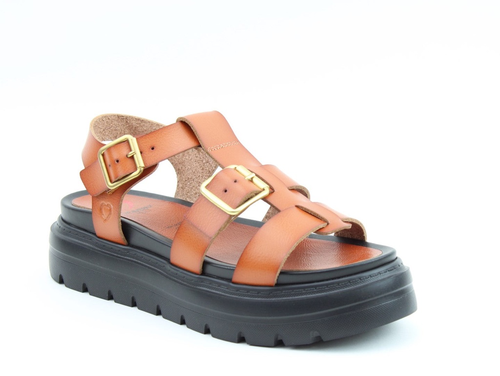 Heavenly Feet Women's Oakley Sandal Brown oakley (38)